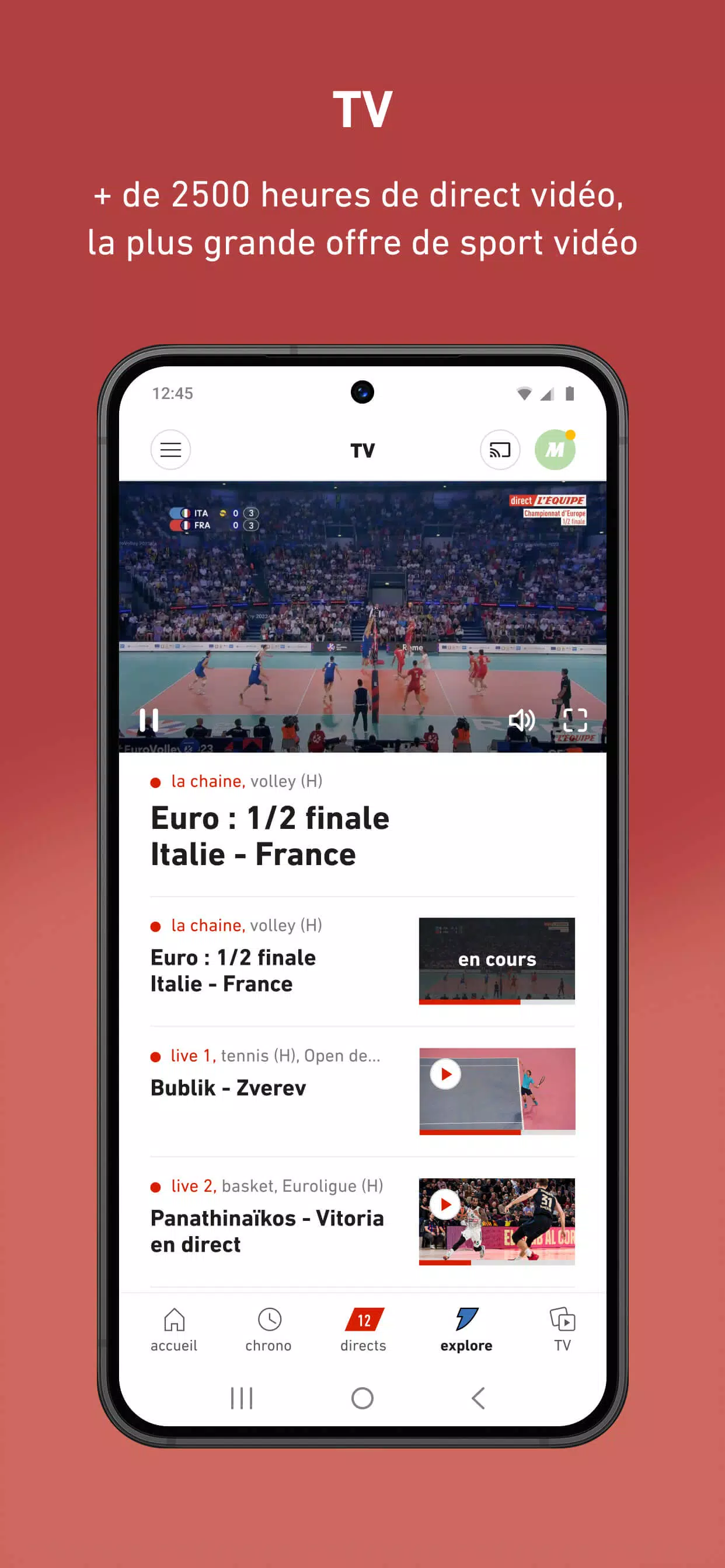 L'Équipe : live sport and news应用截图第3张
