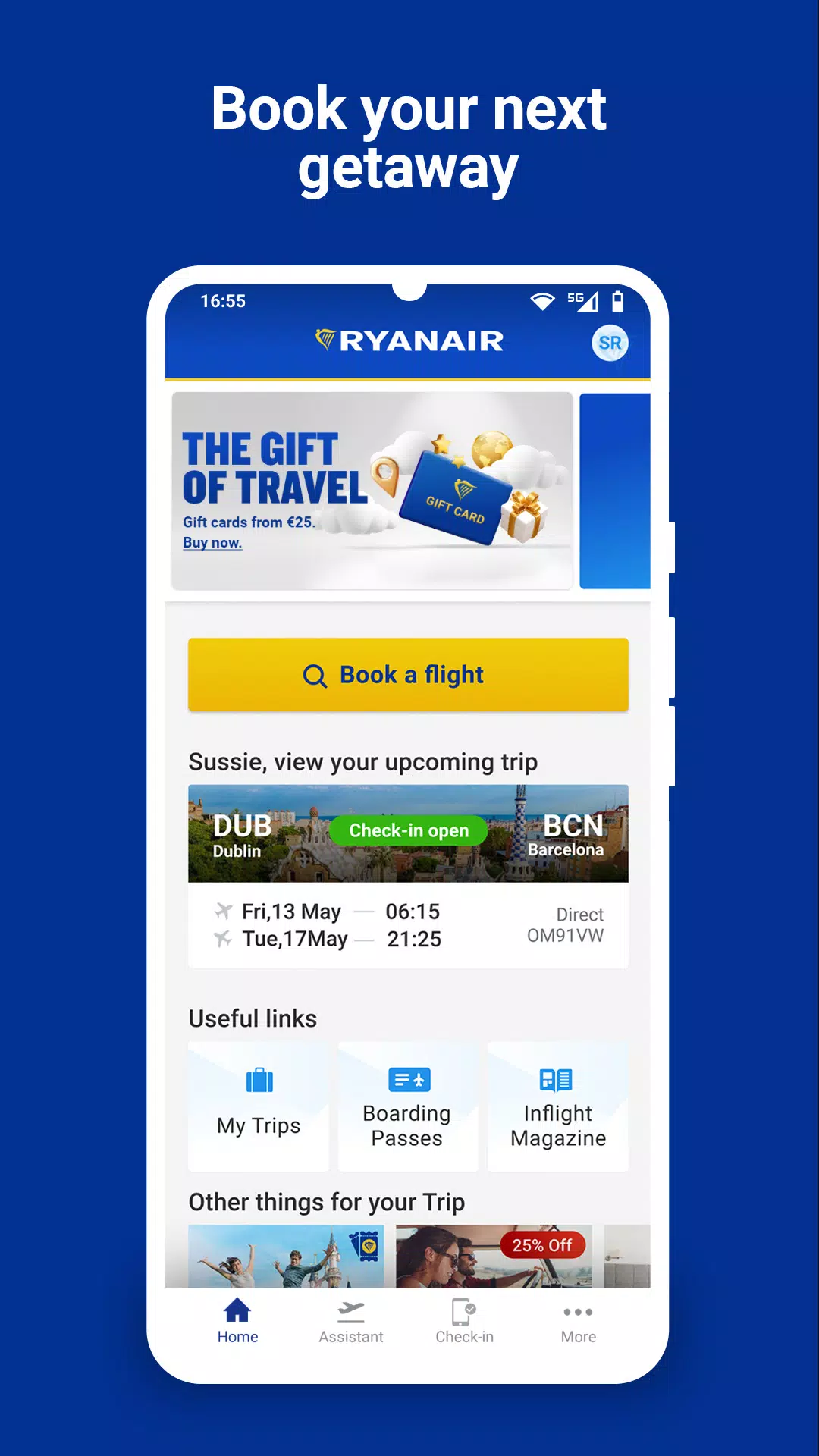 Ryanair应用截图第1张