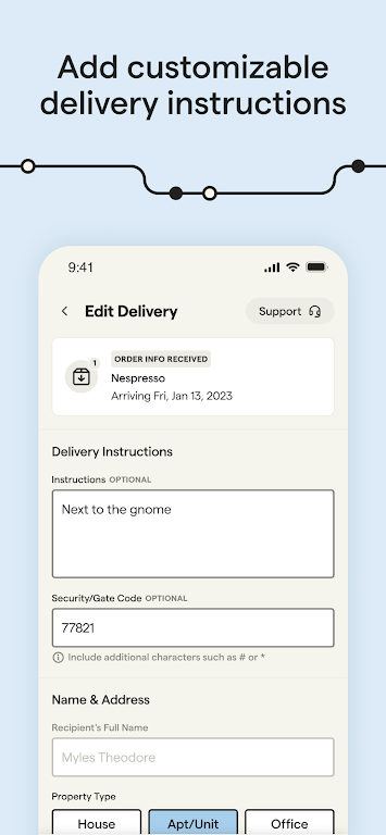 Veho - Manage your deliveries Screenshot 4