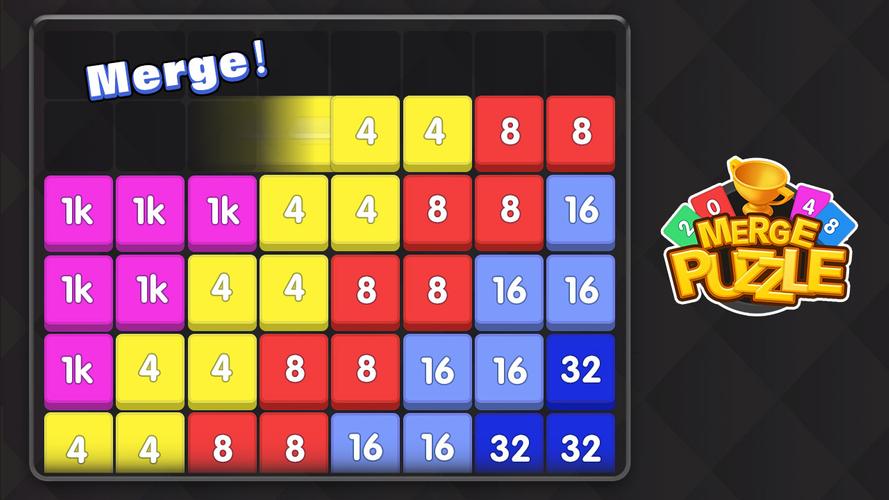 Merge Block - number games 스크린샷 3