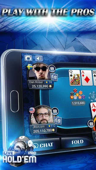 Live Hold’em Pro Poker應用截圖第1張