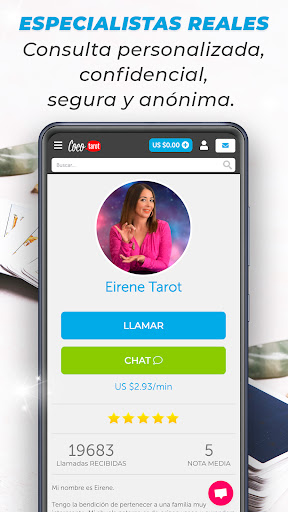 Schermata Cocotarot Psychic & Tarot 3
