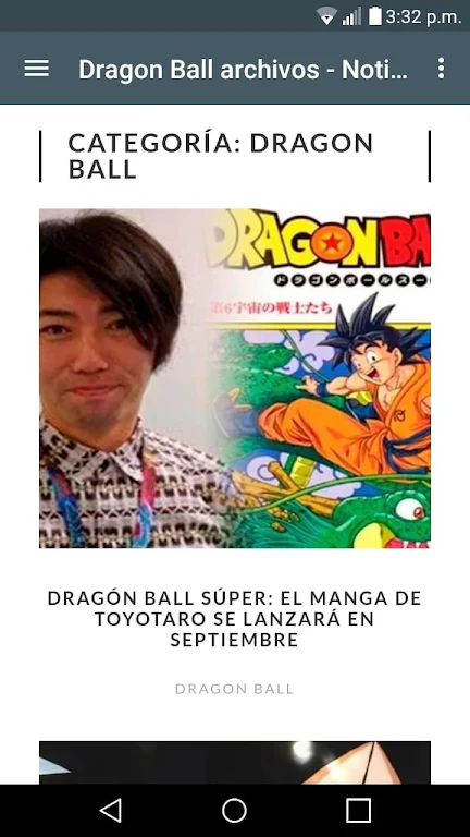 Noticias Anime Screenshot 4