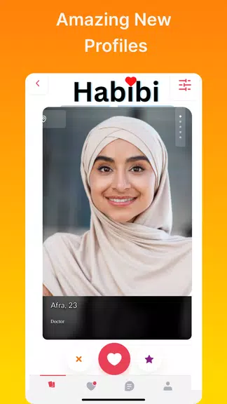 Habibi - Arab Dating App स्क्रीनशॉट 1