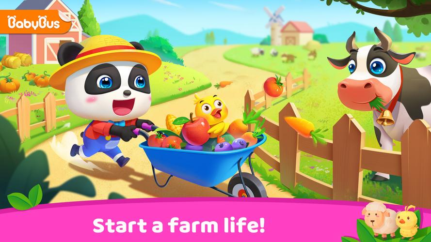 Schermata Little Panda's Town: My Farm 1