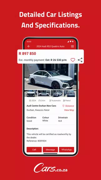 Cars.co.za ဖန်သားပြင်ဓာတ်ပုံ 4