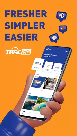 TRACtoGo: Rental Mobil & Bus应用截图第1张