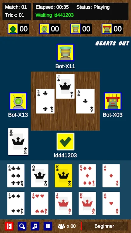 Schermata Hearts Out 3