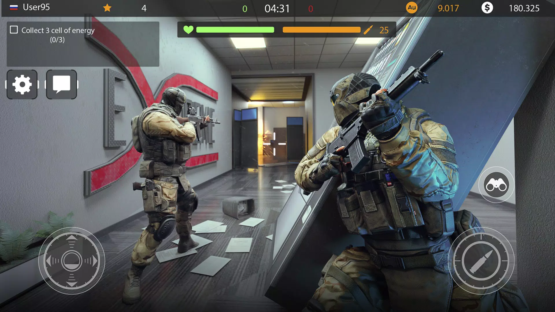 Code of War：Military Gun Games Schermafbeelding 1