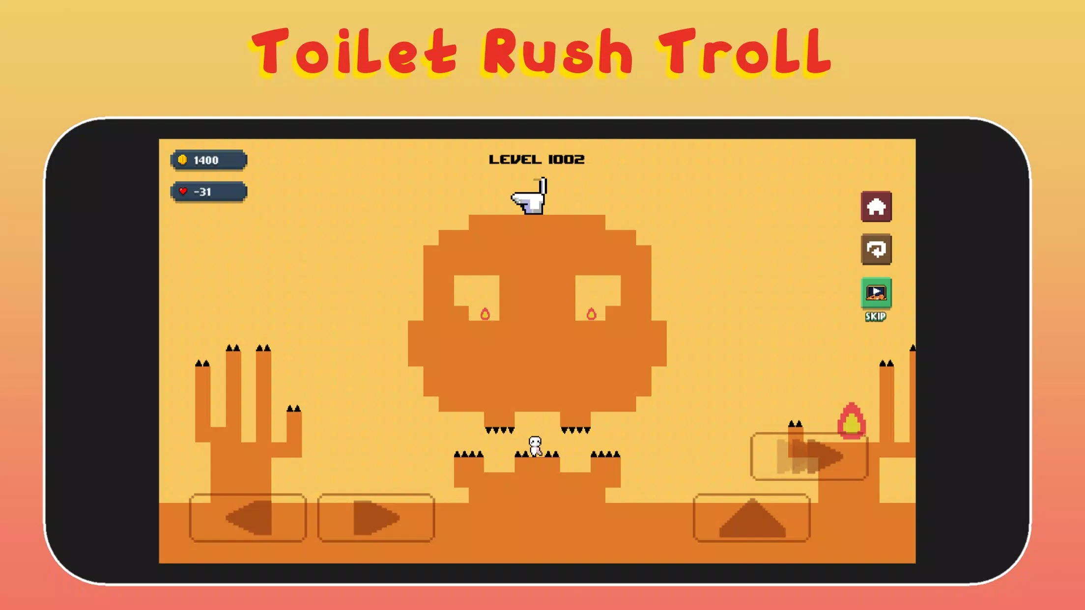 Toilet Rush Troll स्क्रीनशॉट 2