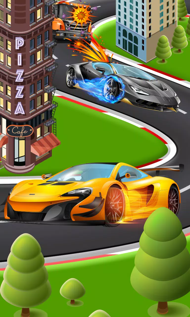 Car Racing Games for Kids Скриншот 2