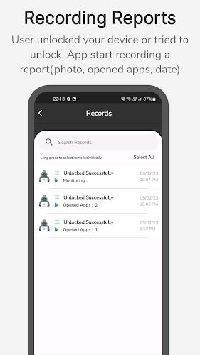 WTMP App: Who Touched My Phone ဖန်သားပြင်ဓာတ်ပုံ 2