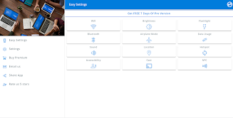Schermata Quick Settings Shortcuts app 3