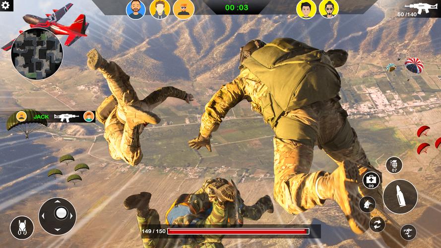 FPS Commando 3D Shooting Games 스크린샷 1