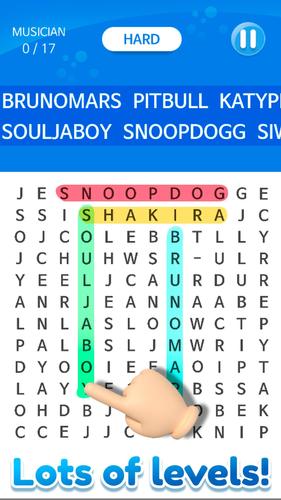 Word Search - Connect letters Captura de tela 3
