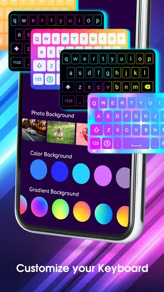 Custom Keyboard - Led Keyboard Schermafbeelding 4
