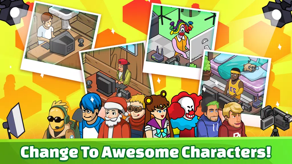 Tube Tycoon - Tubers Simulator應用截圖第3張