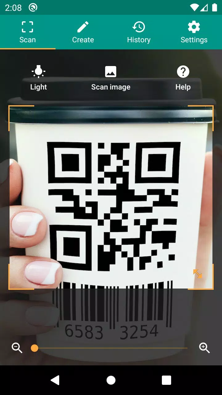 QR & Barcode Reader ภาพหน้าจอ 1