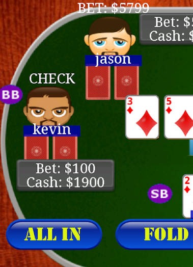 Texas Holdem Poker Bil應用截圖第1張