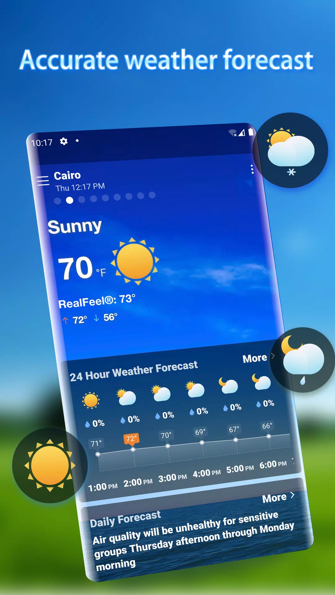 Local Weather Alerts - Widget應用截圖第1張
