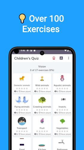 Children's Quiz 스크린샷 1