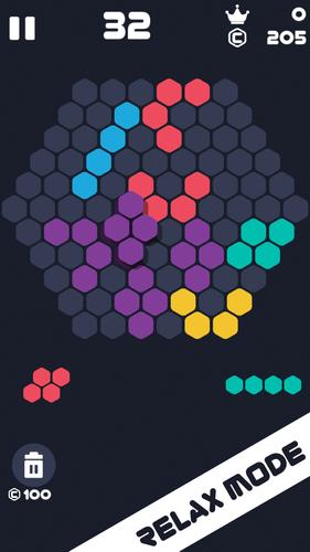 Hexa Brick: Hexagon Block 1010 Скриншот 2