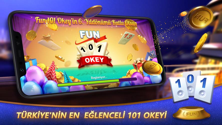 Fun 101 Okey®應用截圖第4張