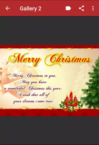 Schermata Merry Christmas Wishes 3