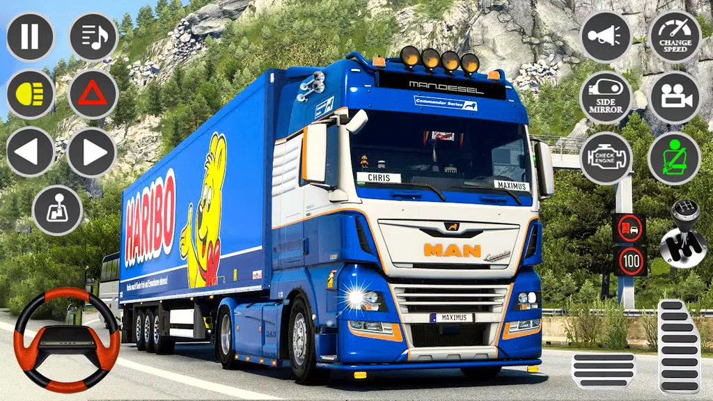 Real Truck Parking Truck Drive स्क्रीनशॉट 3