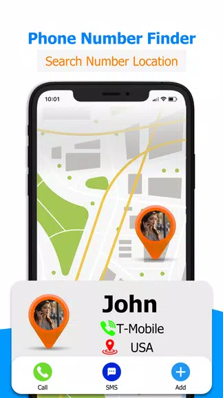 GPS Mobile Number locator App Zrzut ekranu 4