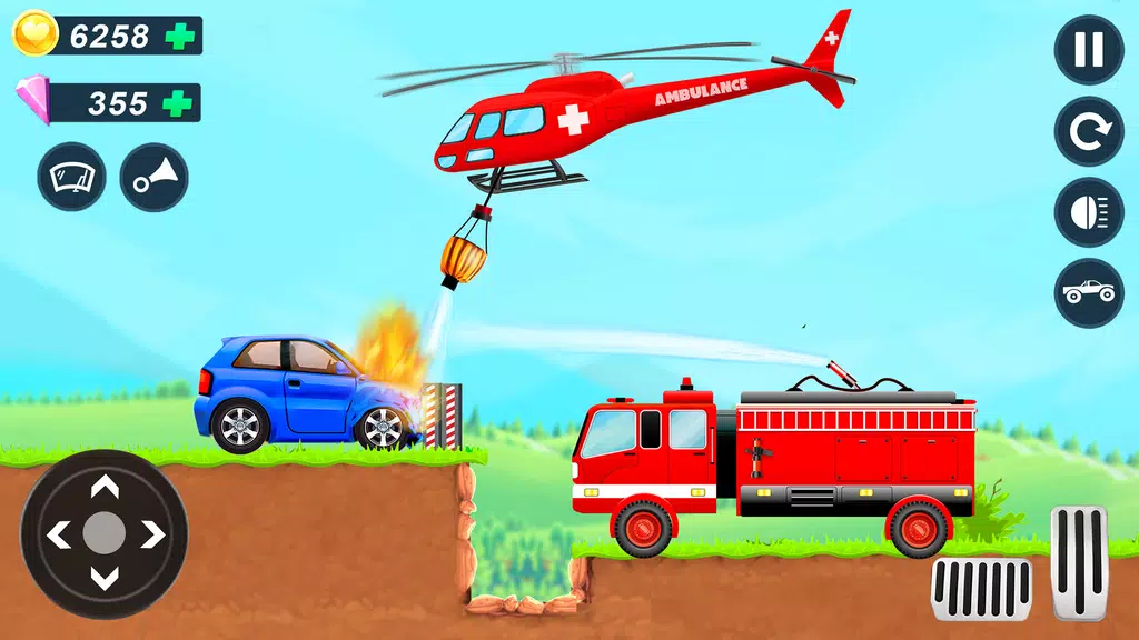 JCB Construction Truck Games Скриншот 3