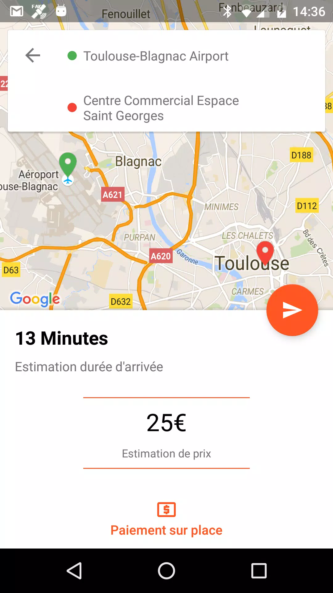 Taxi Toulouse應用截圖第3張