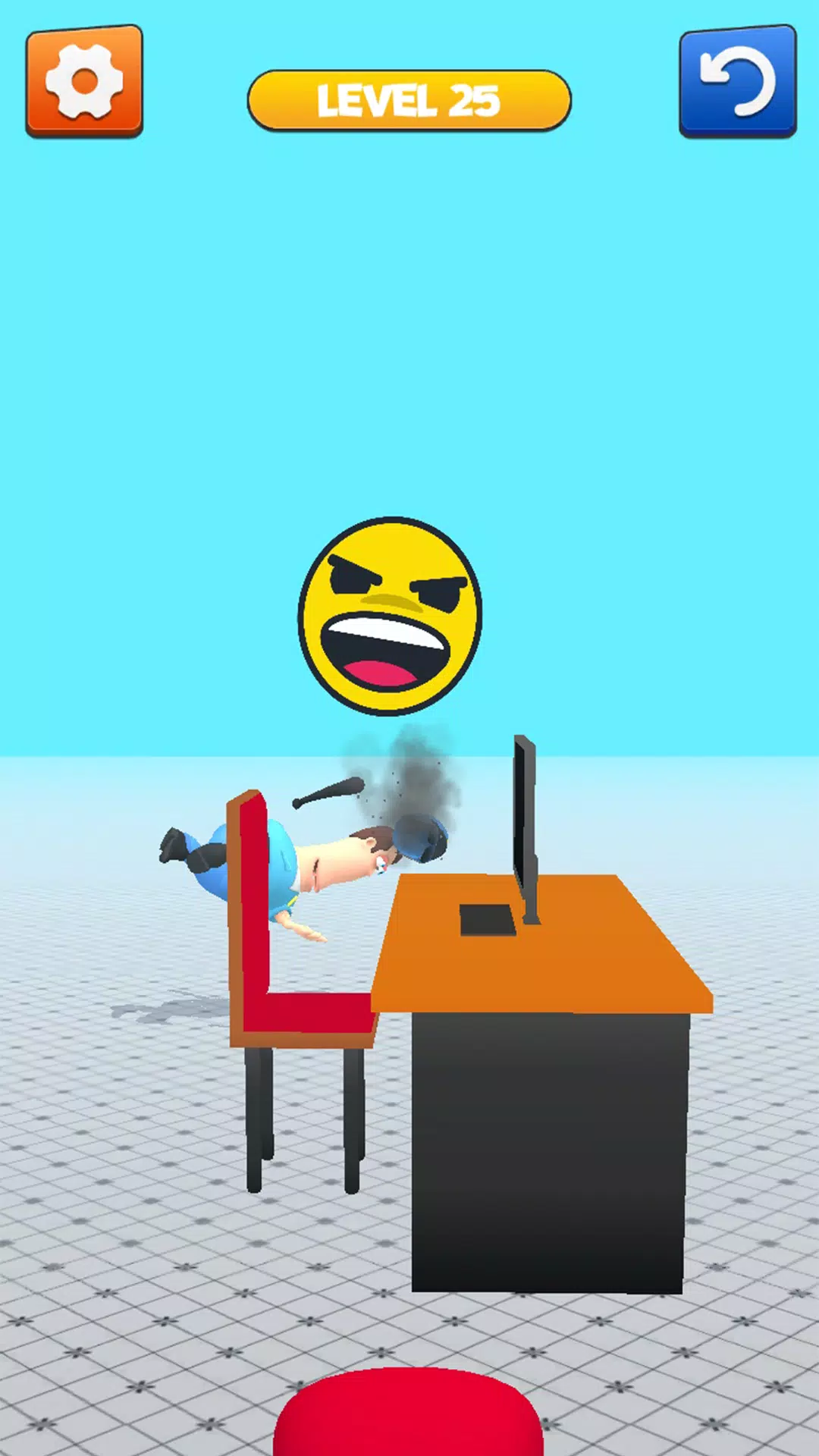 Schermata Annoying Uncle Punching Game 1