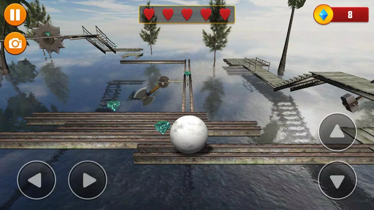 Balancer Ball 3D Tangkapan skrin 3