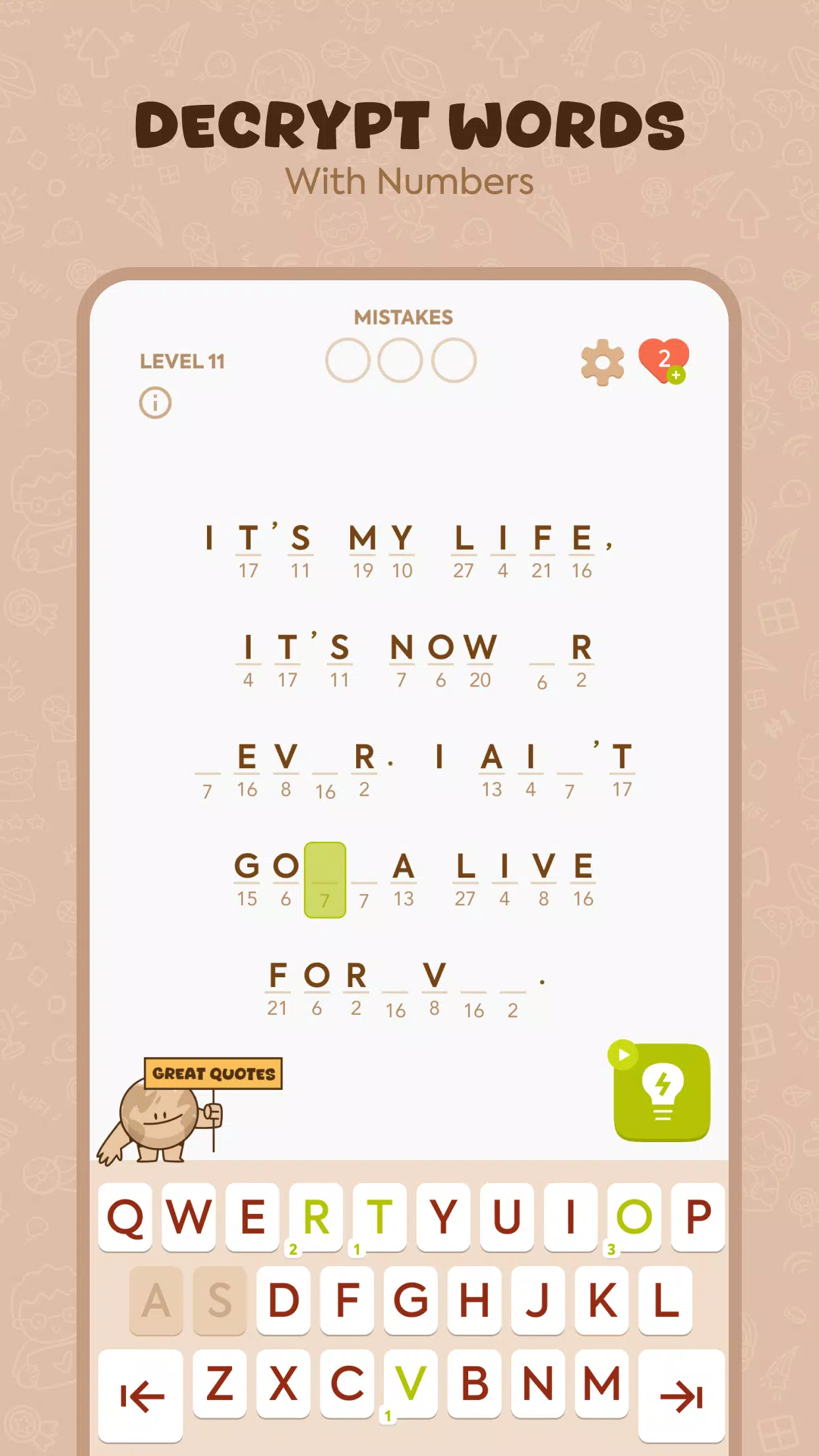 Cryptogram Screenshot 3