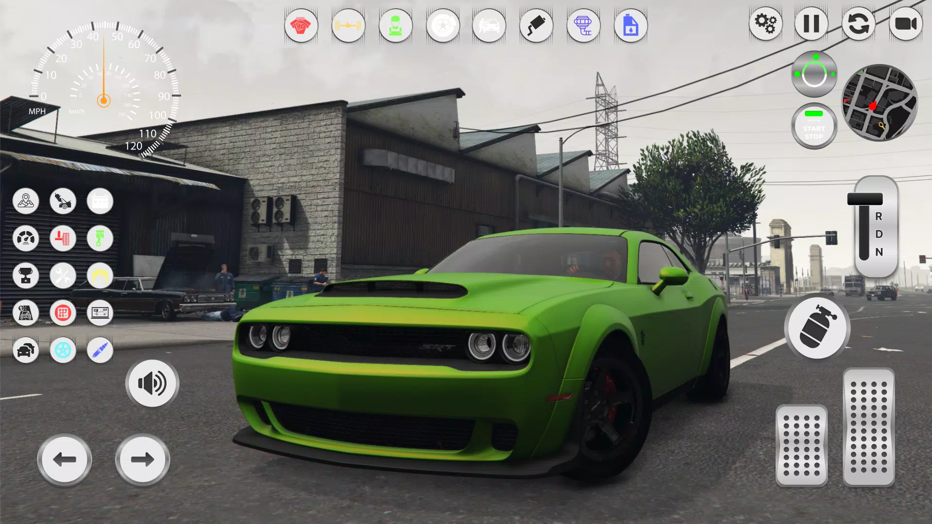 Race Muscle: Dodge Challenger ဖန်သားပြင်ဓာတ်ပုံ 1