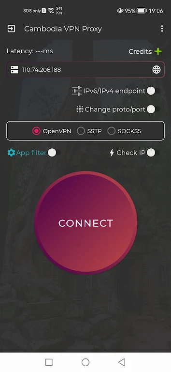 Schermata Cambodia VPN -  Cambodian IP 1