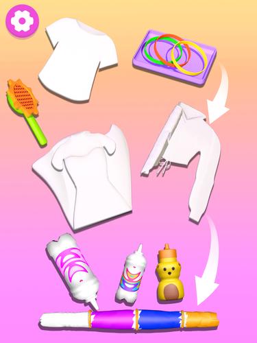 Tie Dye: T Shirt Design Games Скриншот 4