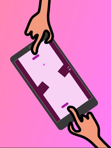 Pink Pong (Demo) Captura de pantalla 2