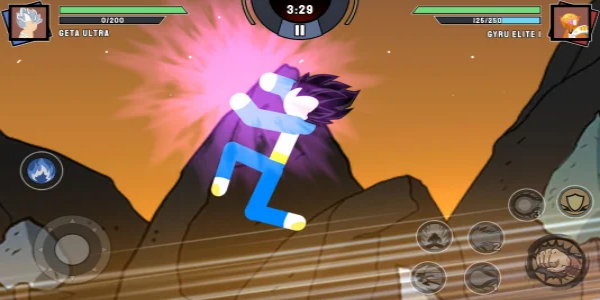 Stickman Warriors Скриншот 1