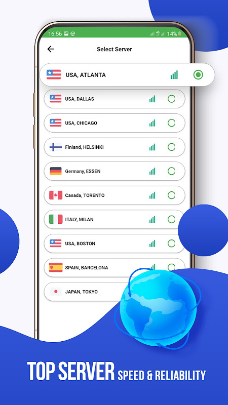 Schermata Fast VPN Wise VPN: Fast Secure 3