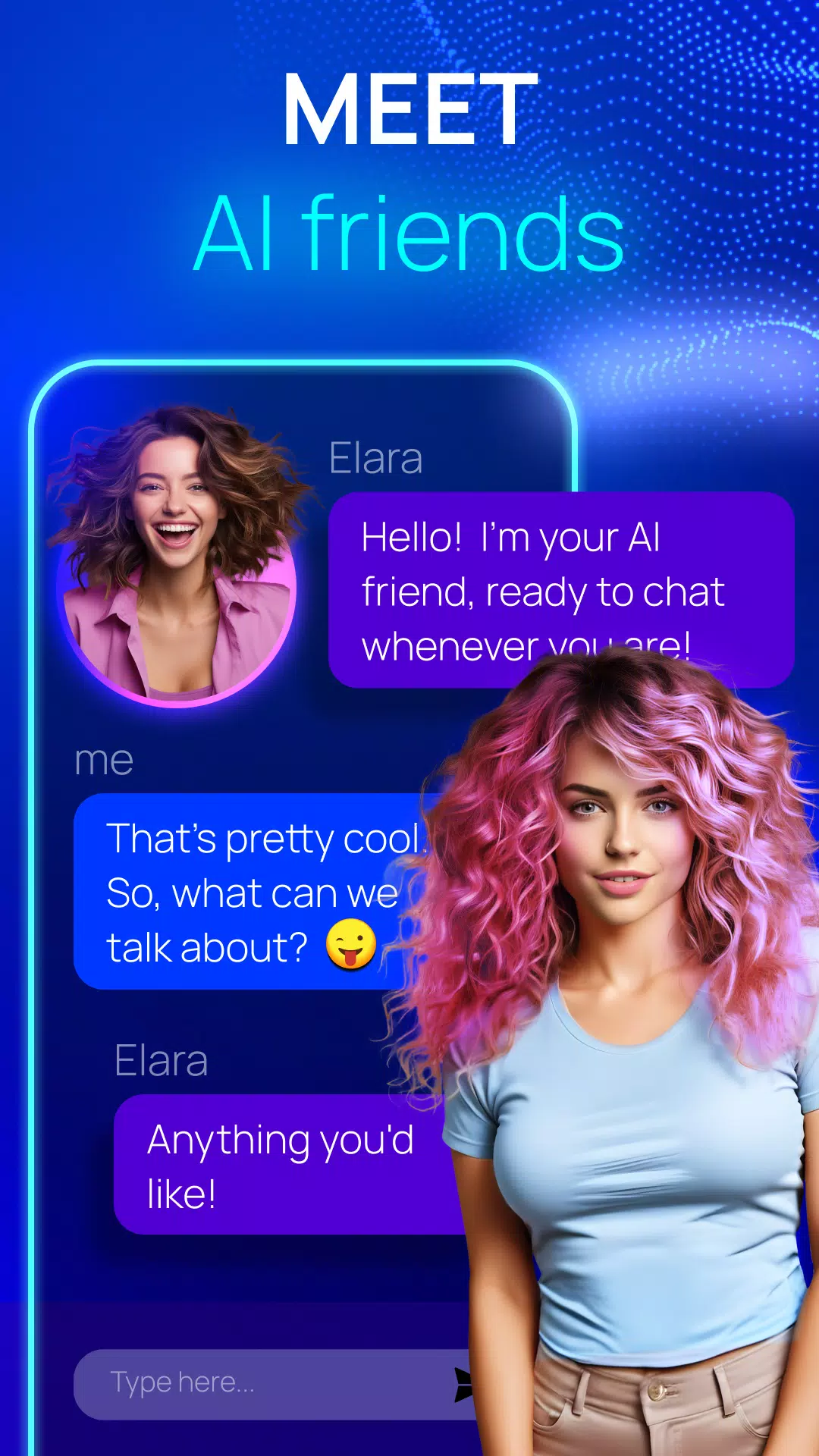 SoulPartner: Chat AI Friend Screenshot 1
