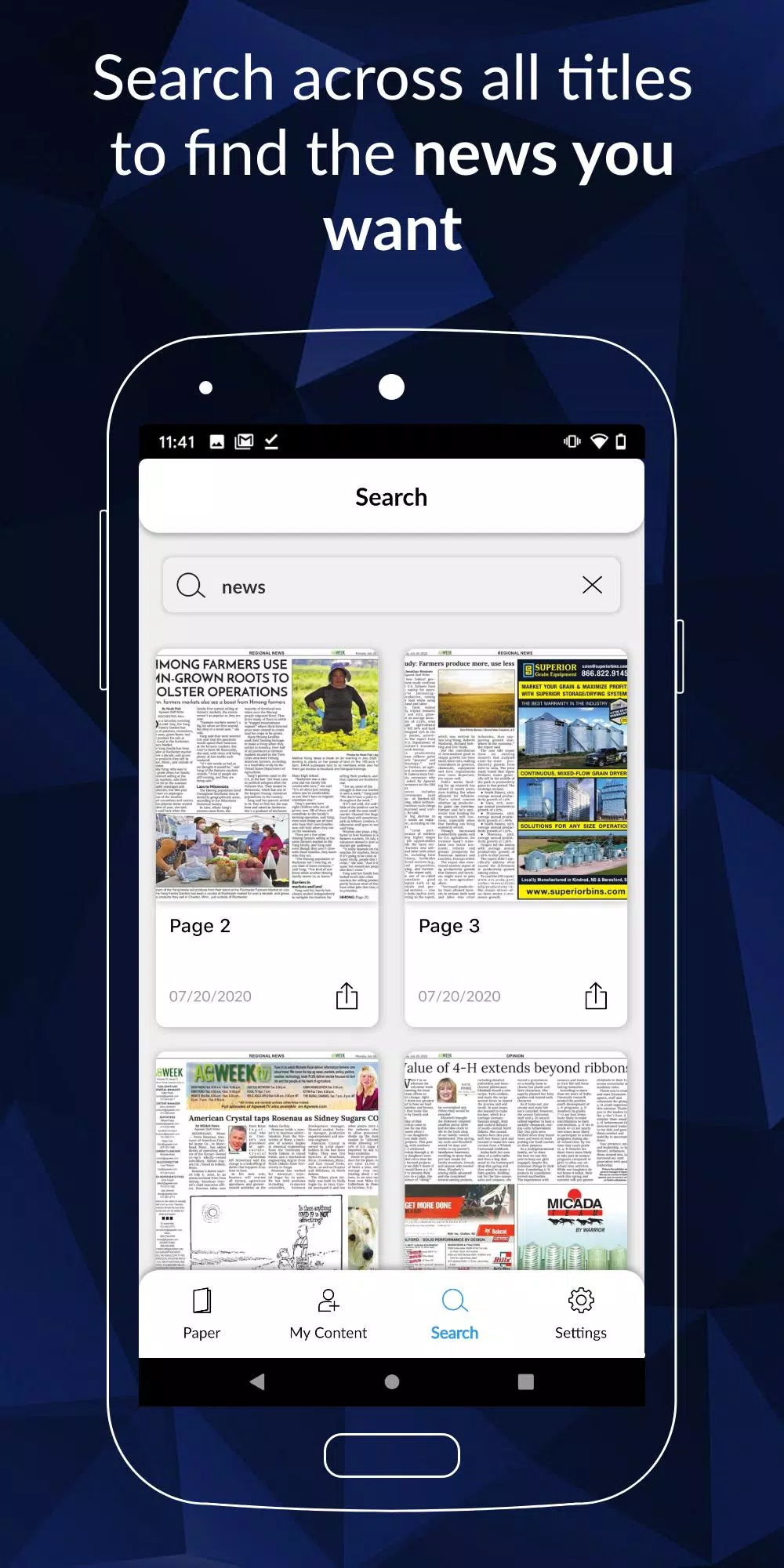 Agweek E-Paper Screenshot 4
