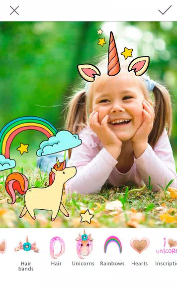 Unicorn Photo Editor Captura de tela 4