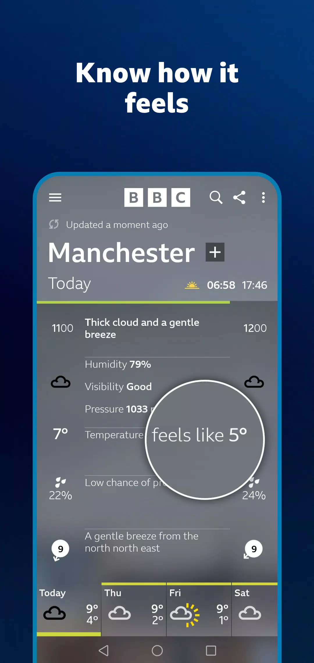 BBC Weather Screenshot 4