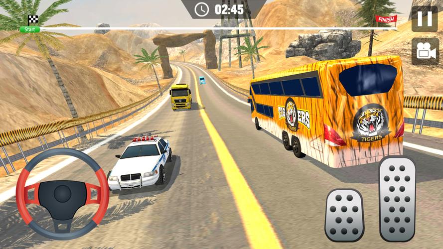 Offroad Bus Climb Hill Racing应用截图第2张