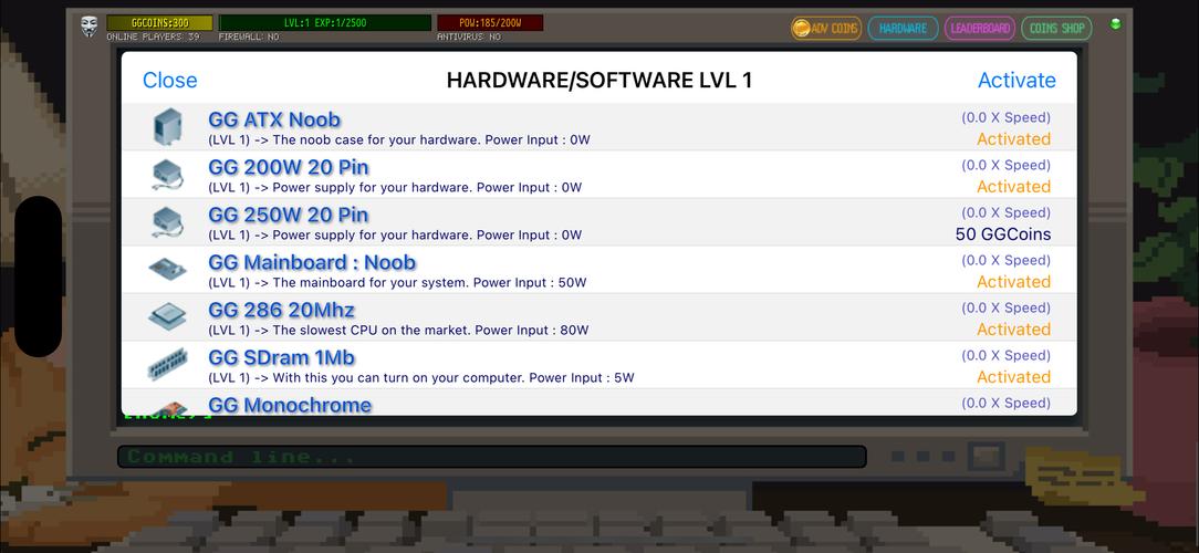 Hacker Online RPG Capture d'écran 2