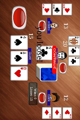 Thirty-One - 31 (Card Game) Screenshot 2