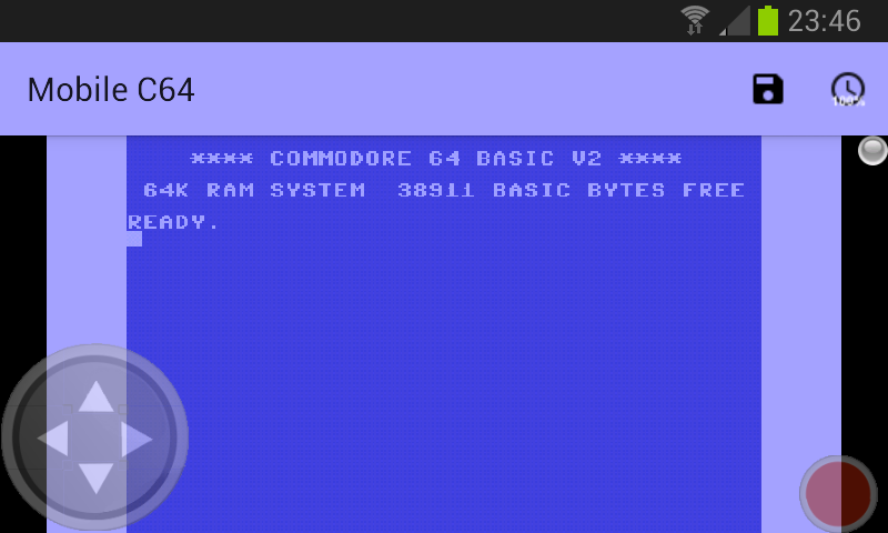 Mobile C64 Mod Tangkapan skrin 1