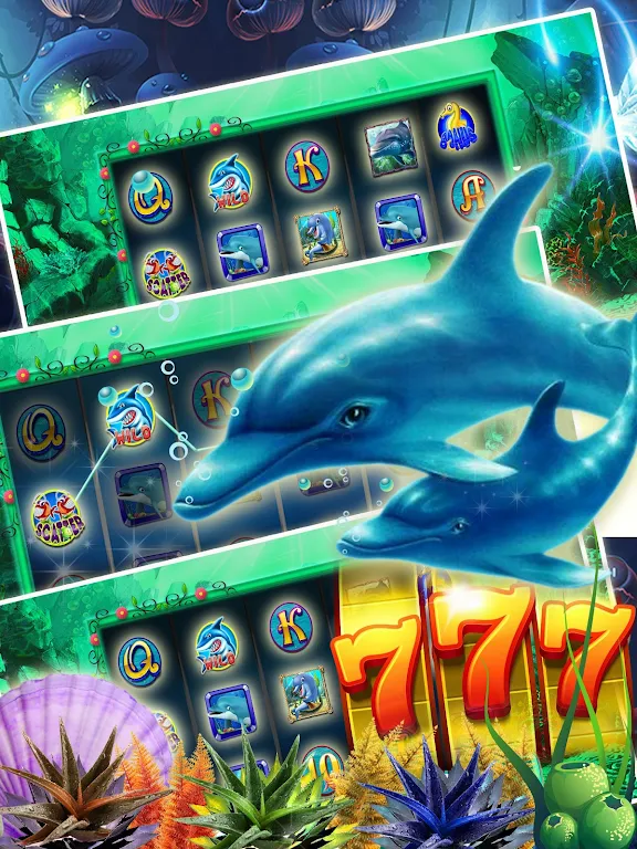 Lucky Dolphin Slots: Free Casino Slot Machines Schermafbeelding 3